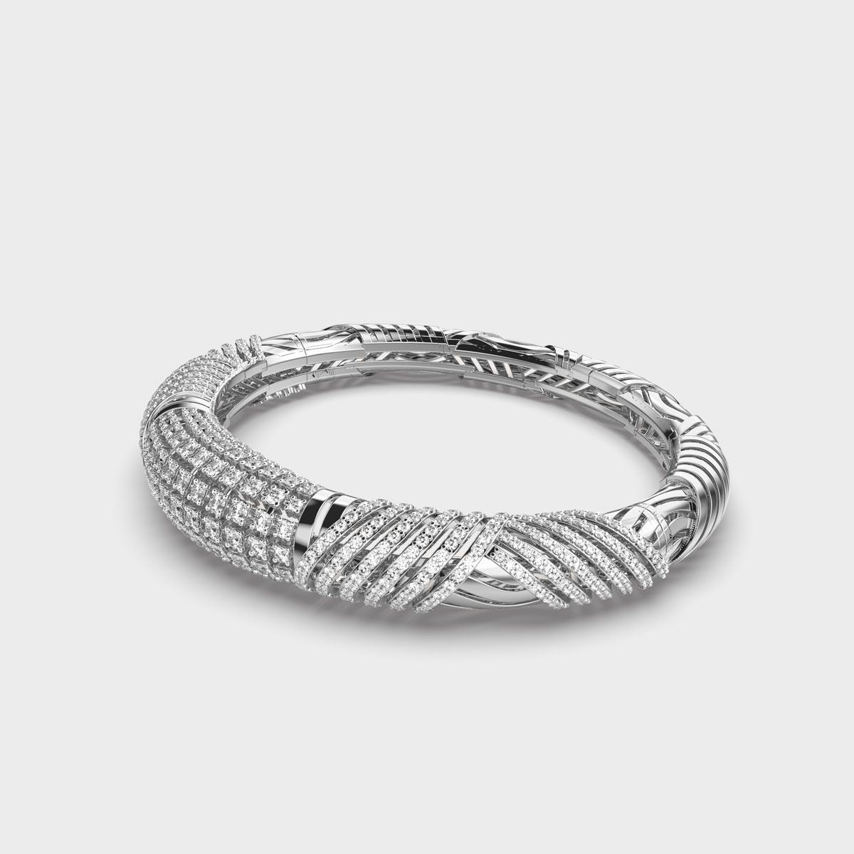 Dreamweaver Vine Spiral Diamond Bracelet
