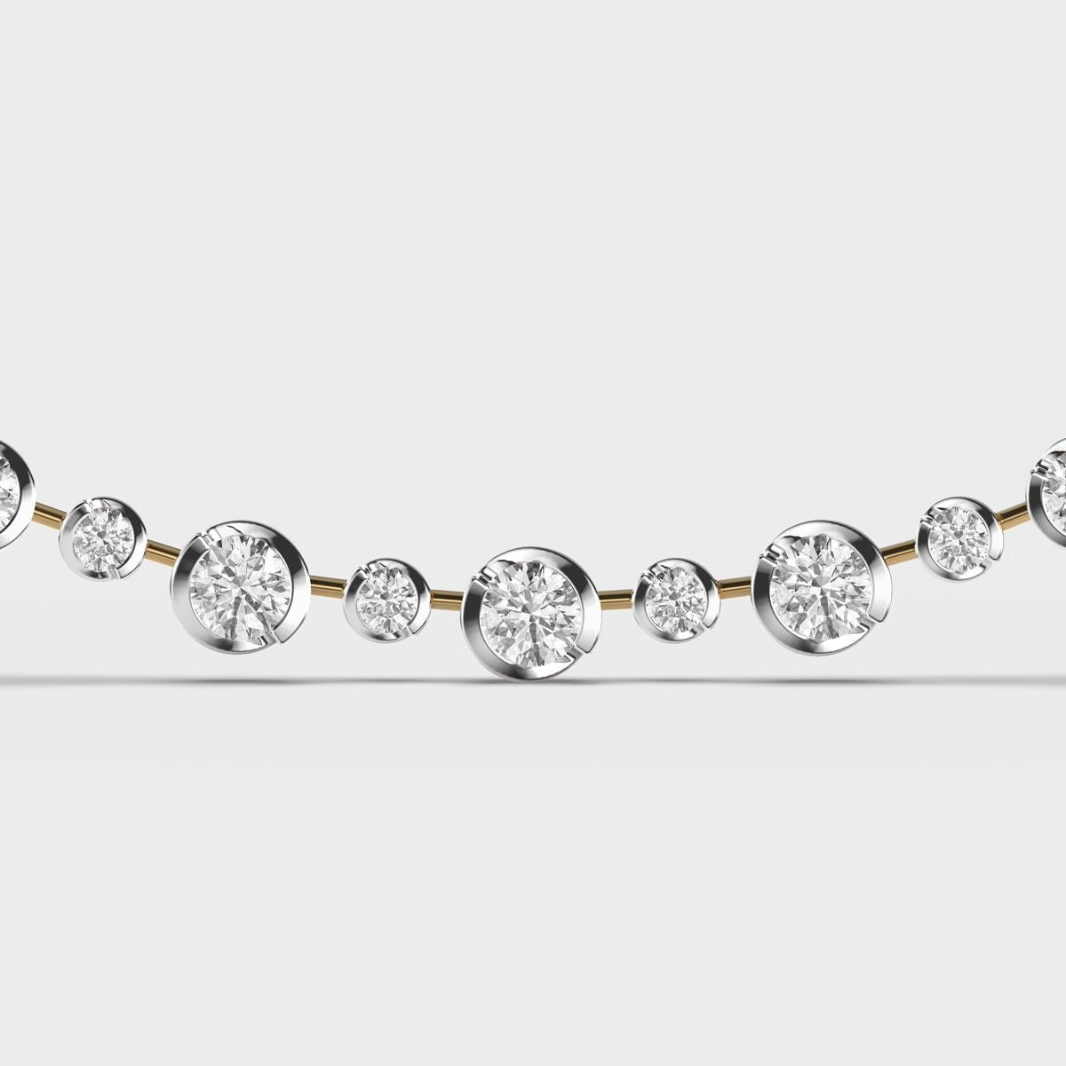 Anne of Grace Diamond Necklace
