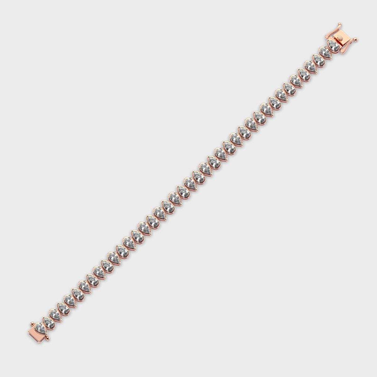 Pretty Woman Pear Diamond Bracelet
