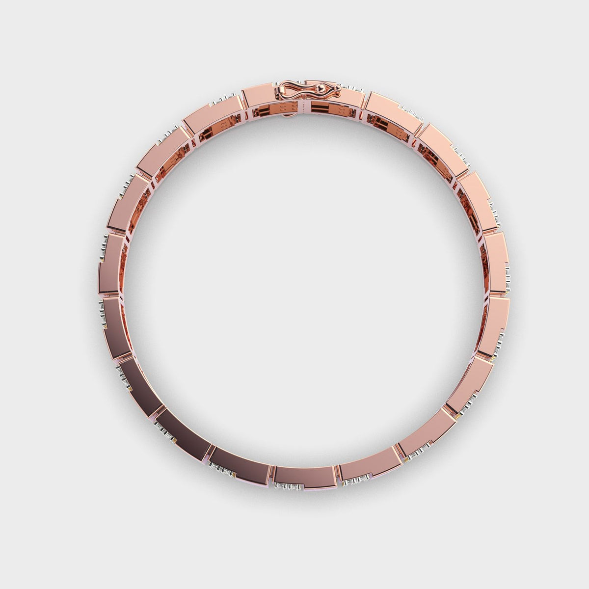 Men's Timeless Charm Diamond  Bracelet