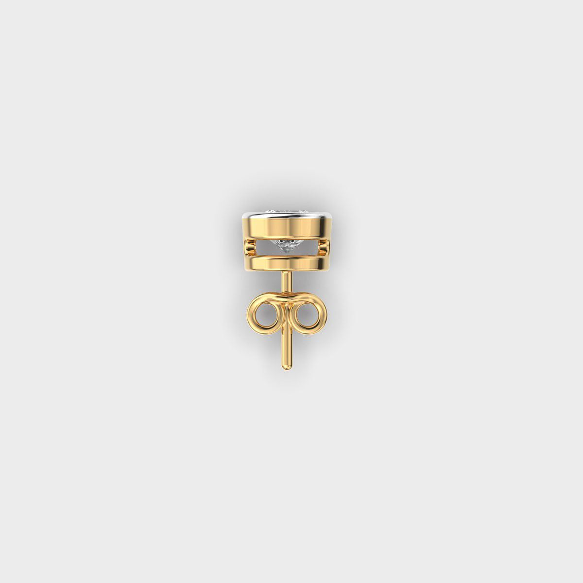 Slate Orb Diamond Stud for Men
