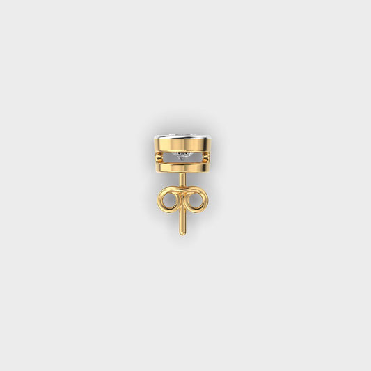Slate Orb Diamond Stud for Men