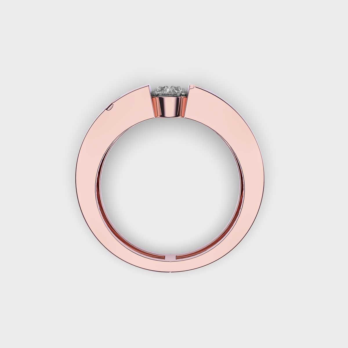 Shining Armour Diamond Band Ring For Men - View 4