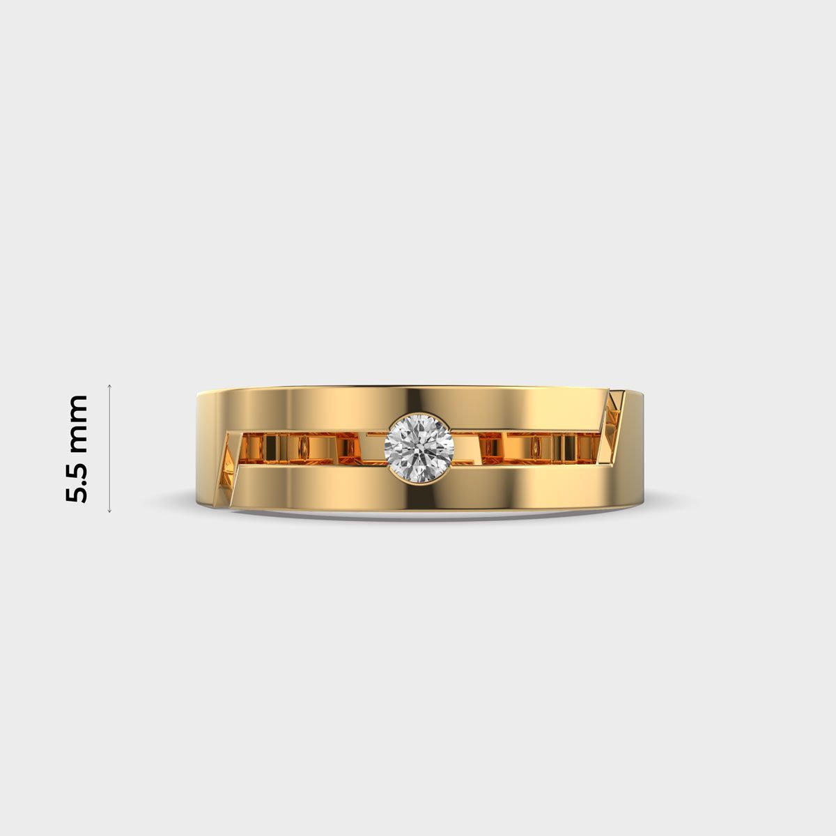Nebula Path Diamond Ring - View 5