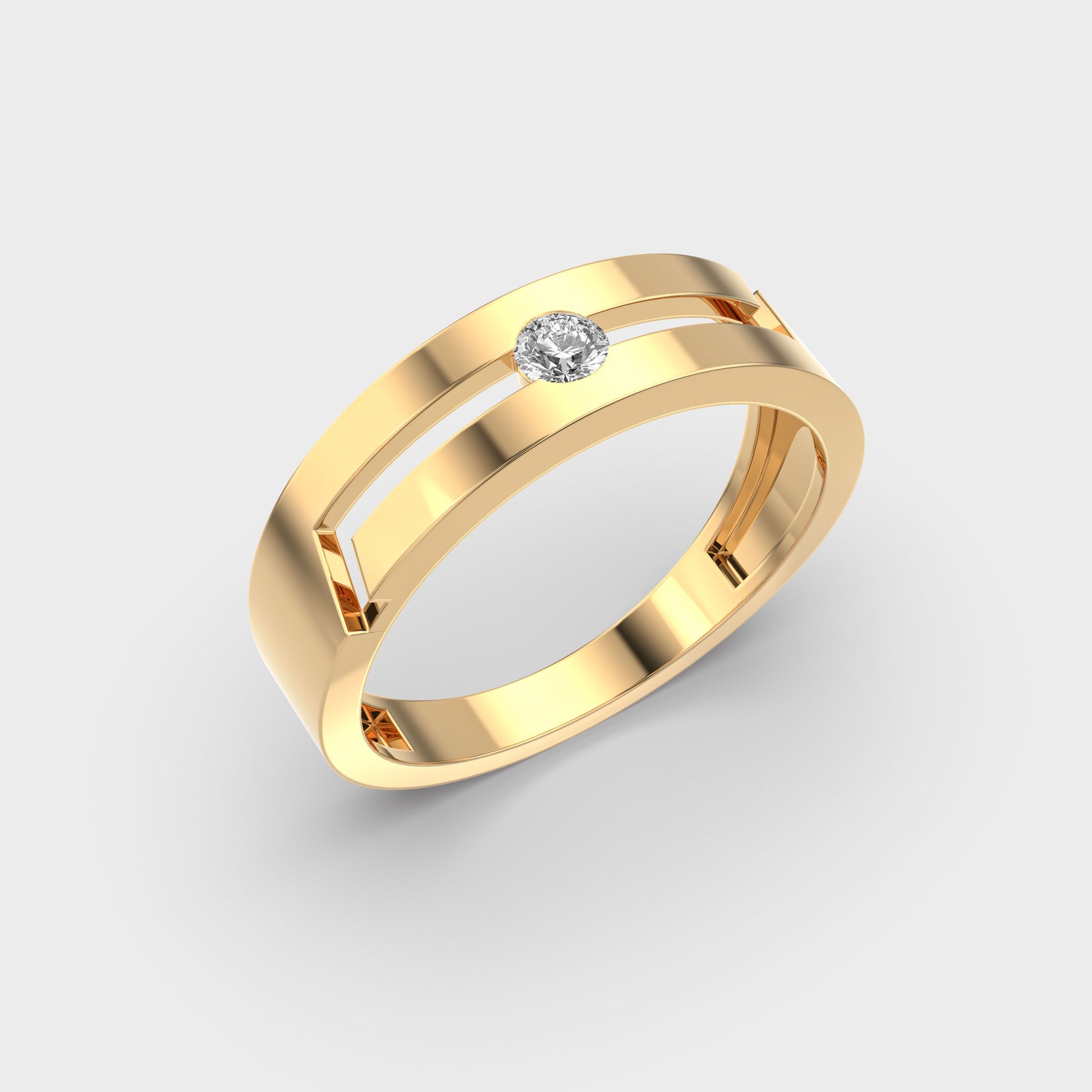 Nebula Path Diamond Ring - View 13