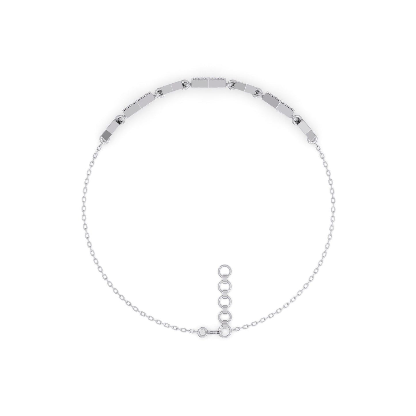 HexaGlow Chain Bracelet