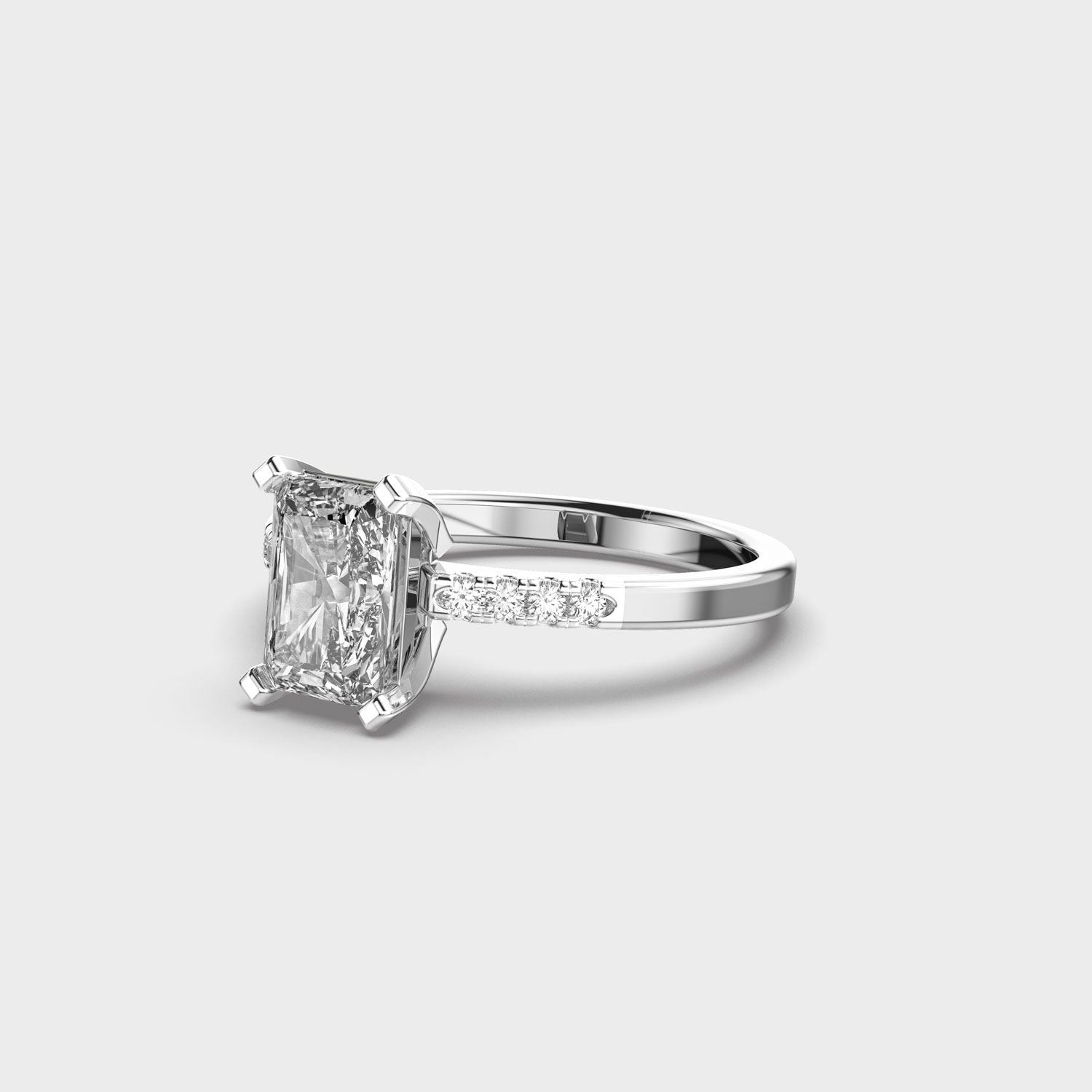 Glory Days Radiant Cut Diamond Ring - View 18