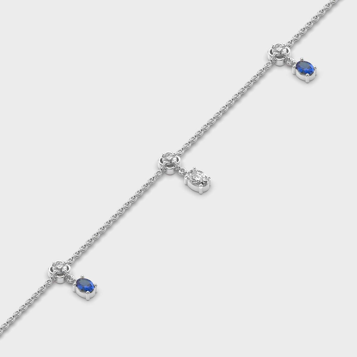 Stellar Dangler Diamond Bracelet