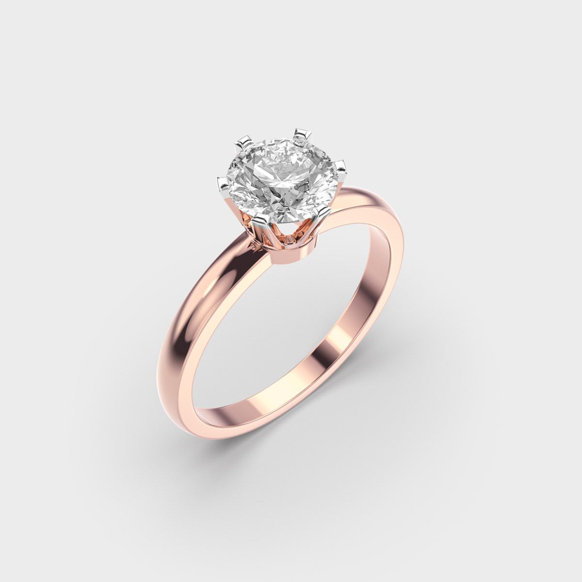 1.2 Carat Classic Solitaire Ring - View 30