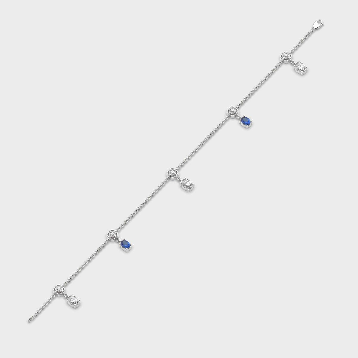 Stellar Dangler Diamond Bracelet