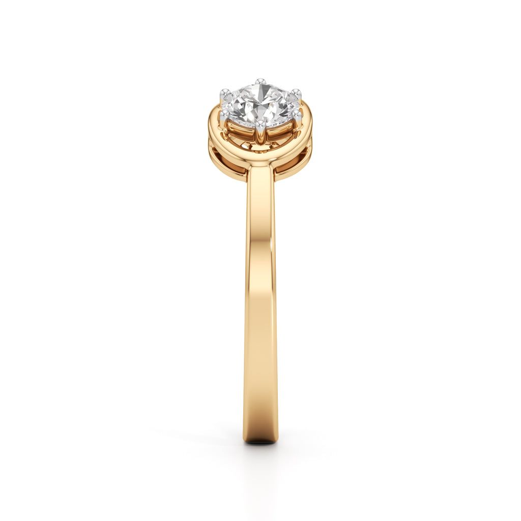 Eminence Solitaire Diamond Ring