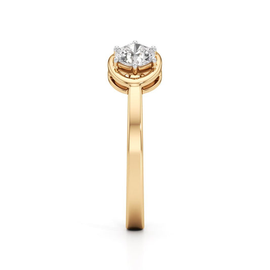 Eminence Solitaire Diamond Ring