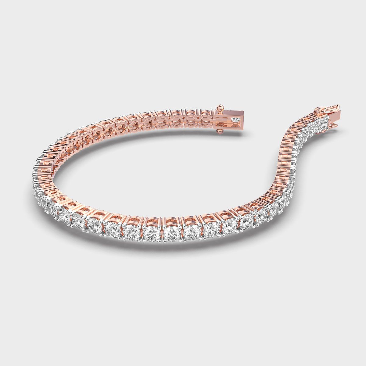 Minimal Diamond Tennis Bracelet