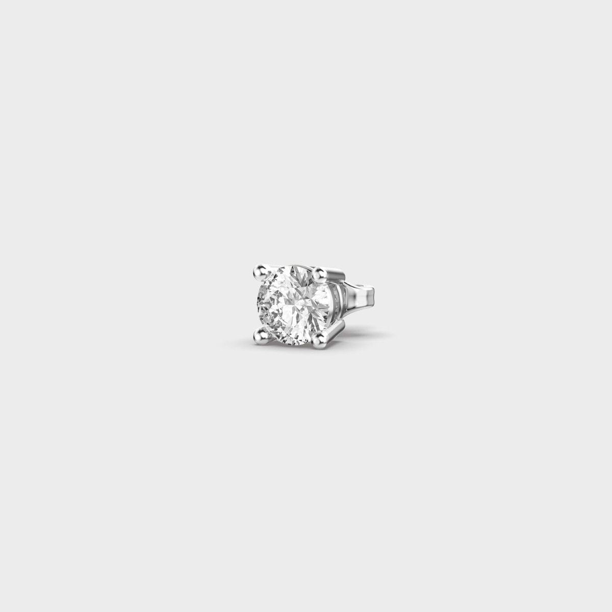 Core Round Diamond Stud for Men