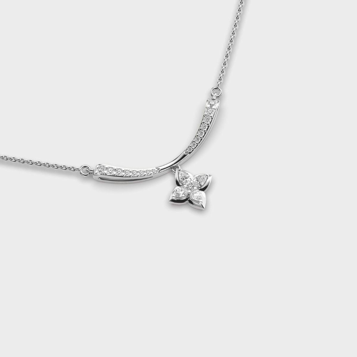 Dazzling Navira Diamond Necklace