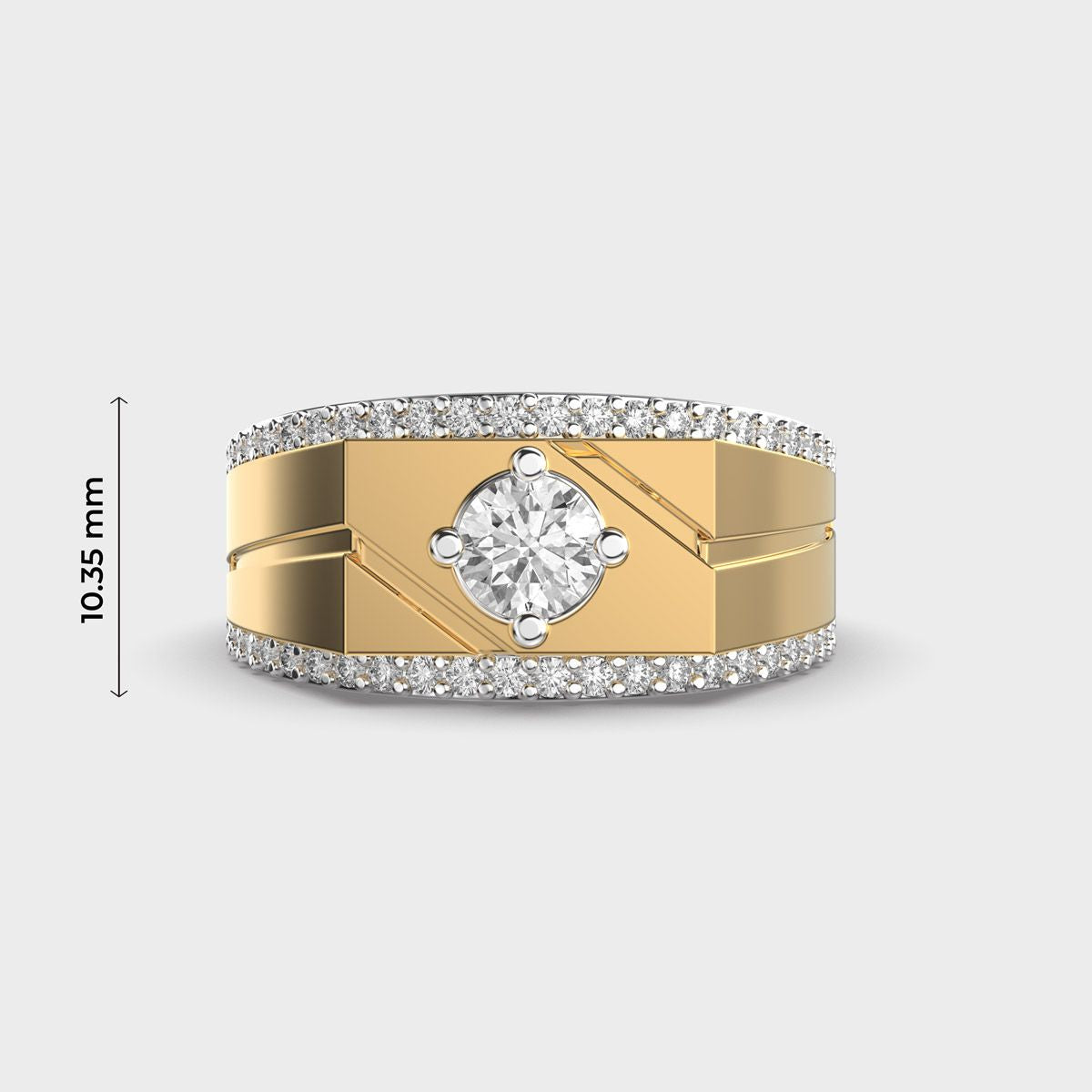 Majestic Crest Diamond Ring - View 5