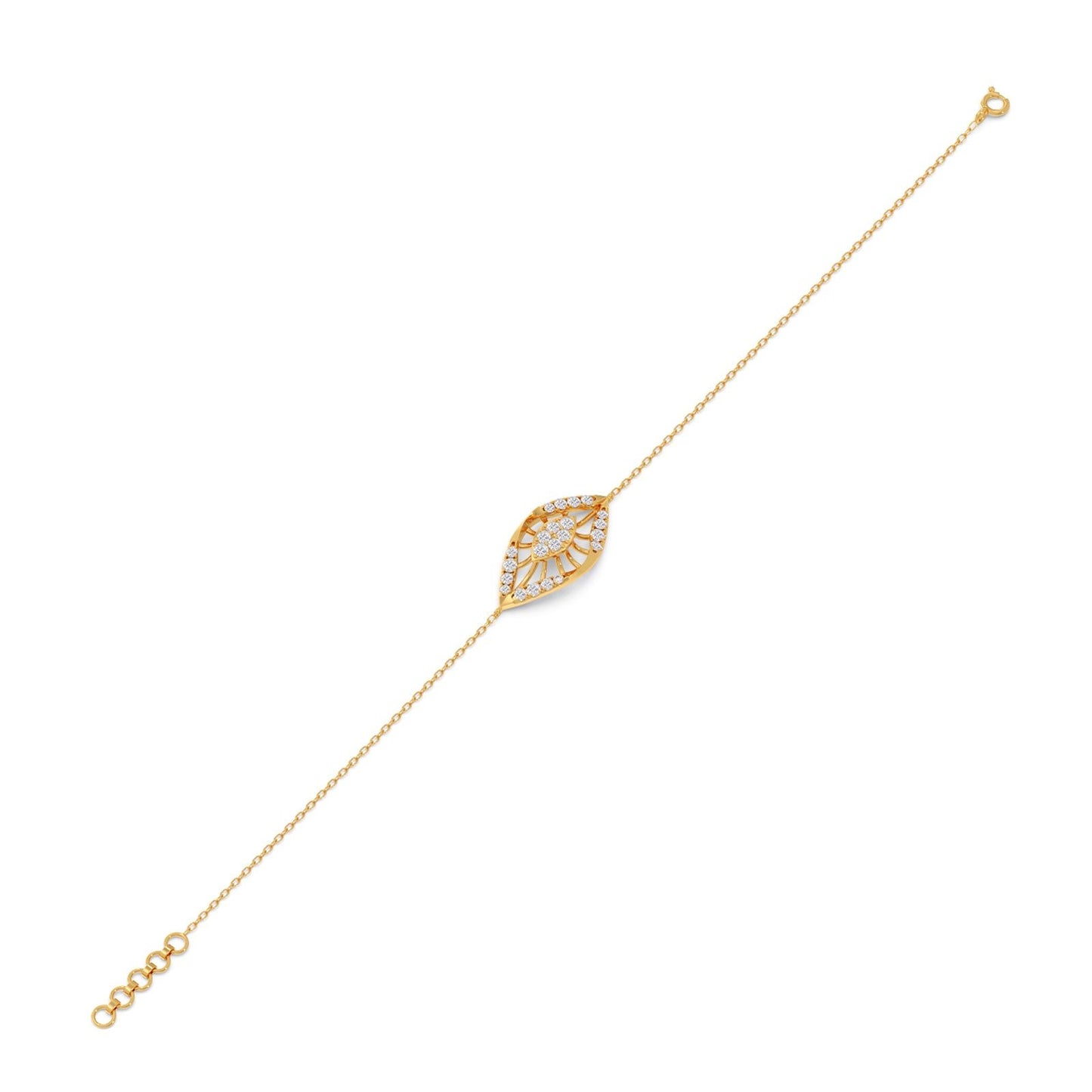 Divine Gaze Chain Bracelet
