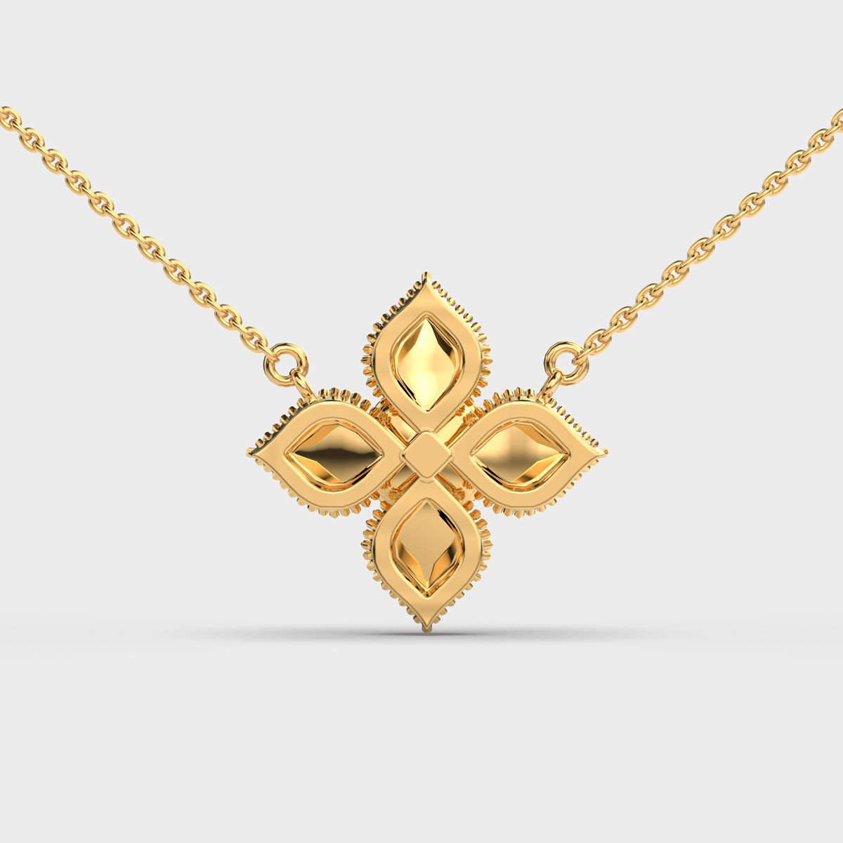 Demogorgon Clustered Diamond Necklace