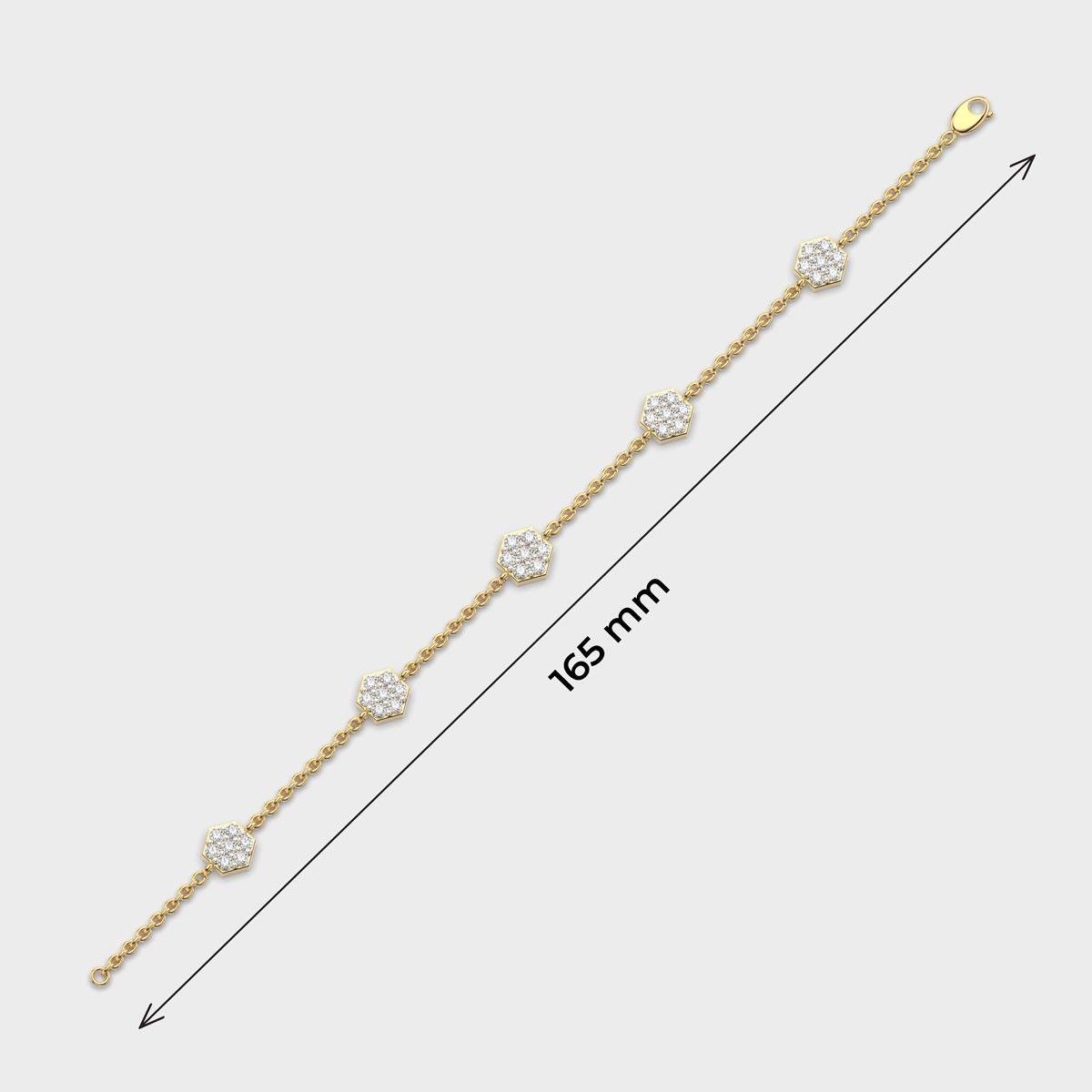 Soft Radiance Diamond Bracelet