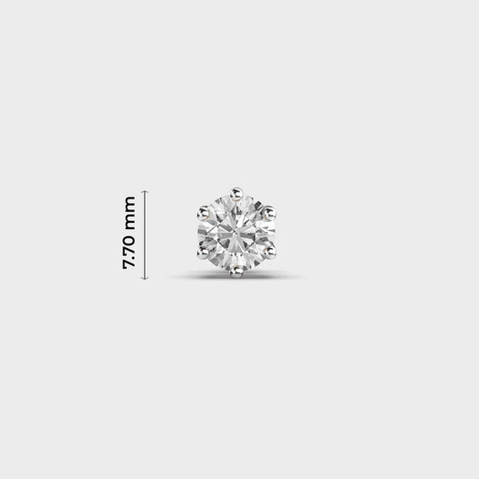 Rebel Luster Diamond Stud