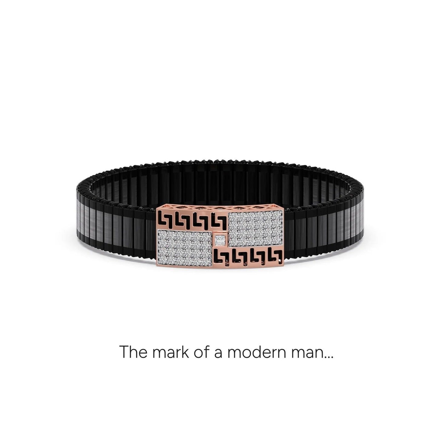 Forge Link Diamond Men's Bracelet