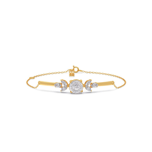 Portuguese Symmetric Chain Bracelet