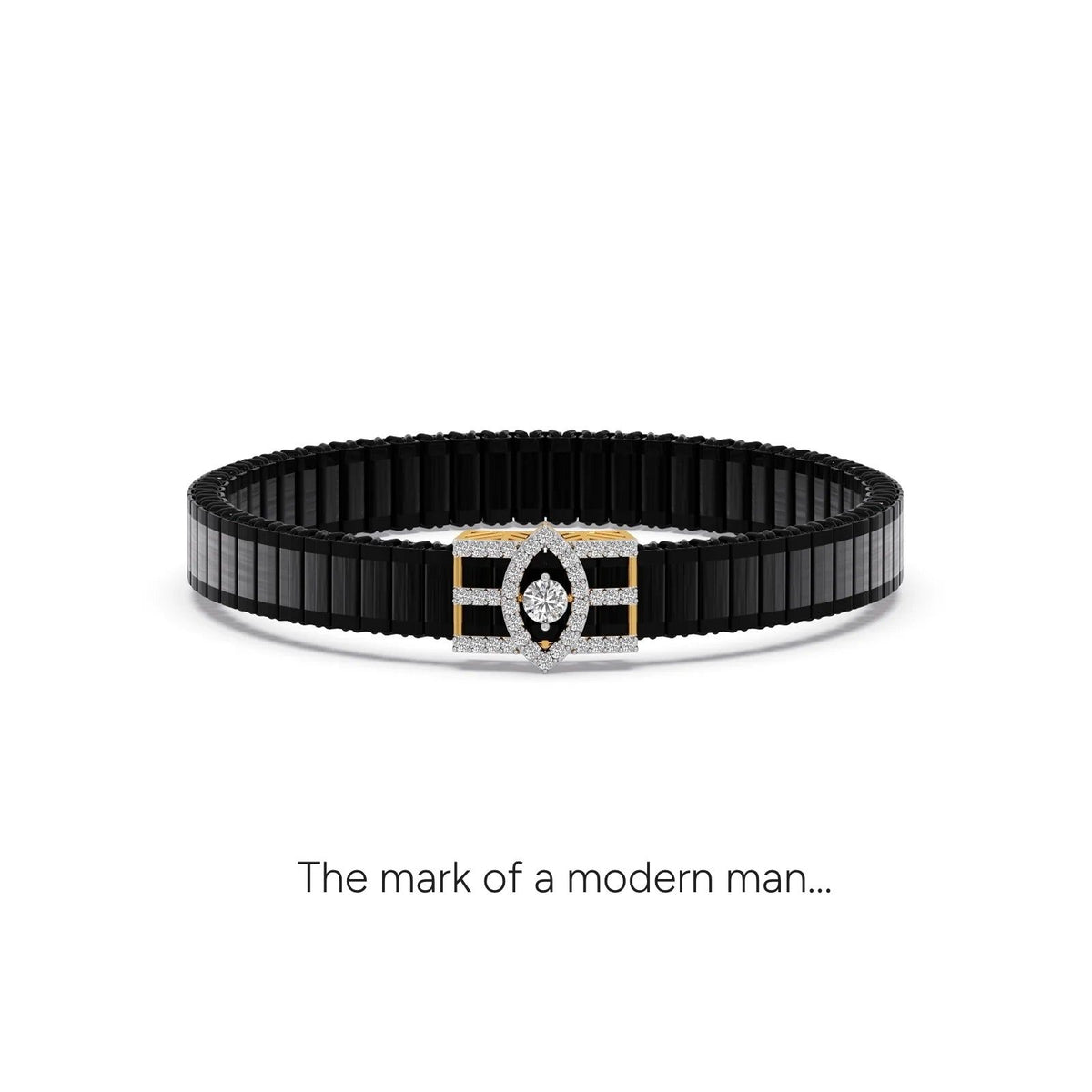 Trinetra Diamond Men's Bracelet