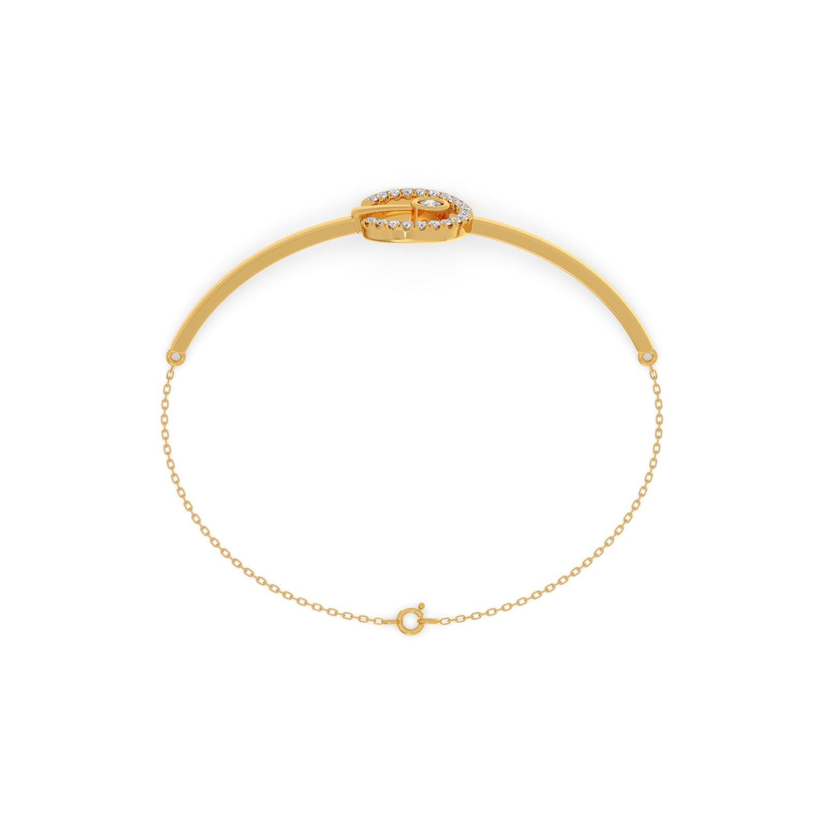 Cresta Diamond Chain Bracelet