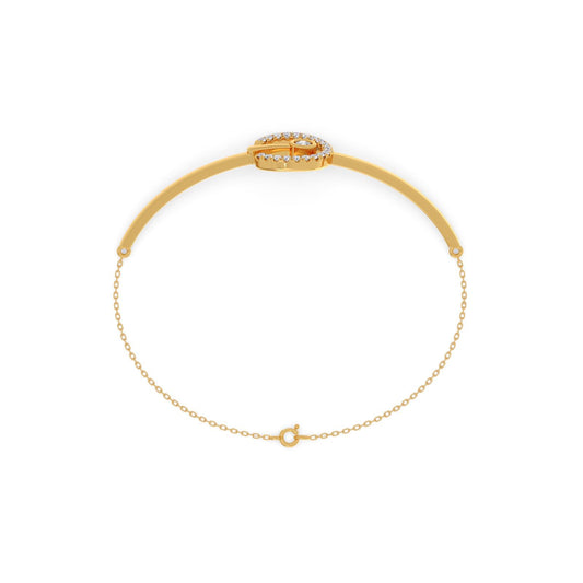 Cresta Diamond Chain Bracelet