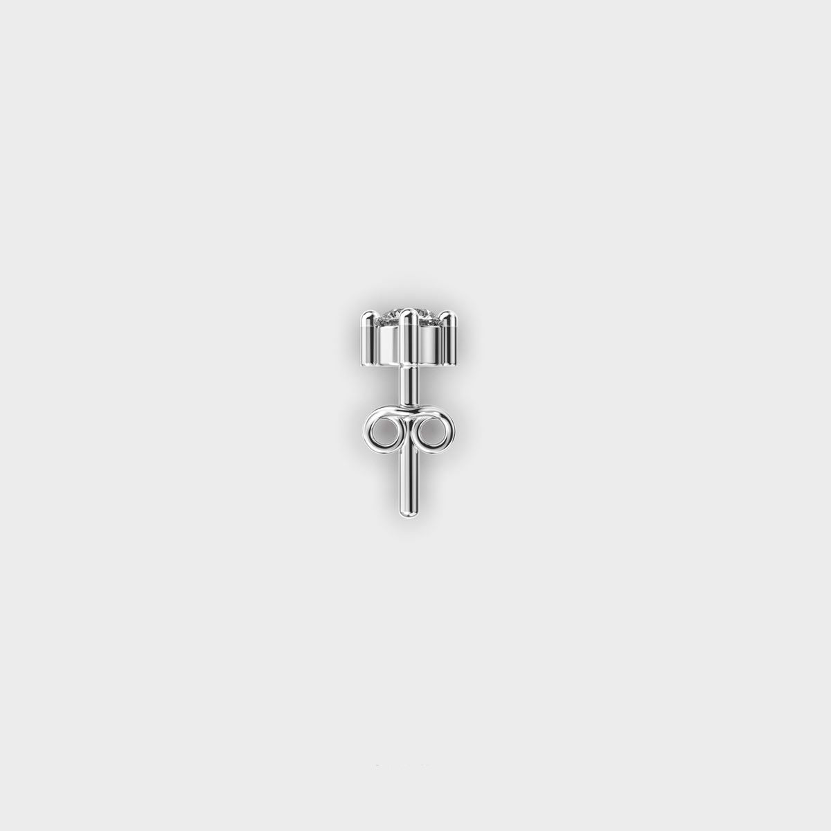 Mini Solo Diamond Ear Stud For Men