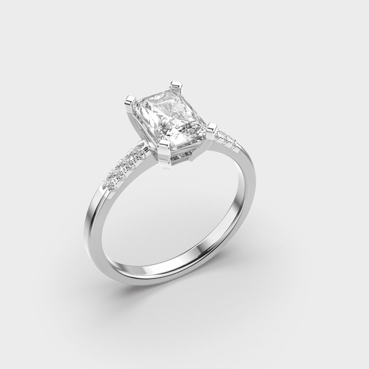 Glory Days Radiant Cut Diamond Ring - View 17