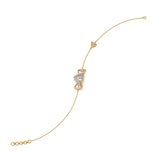 Trilink Chain Bracelet