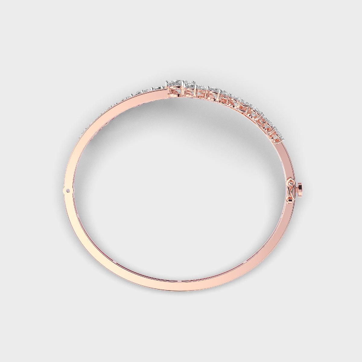Pretty Twist Diamond Bracelet