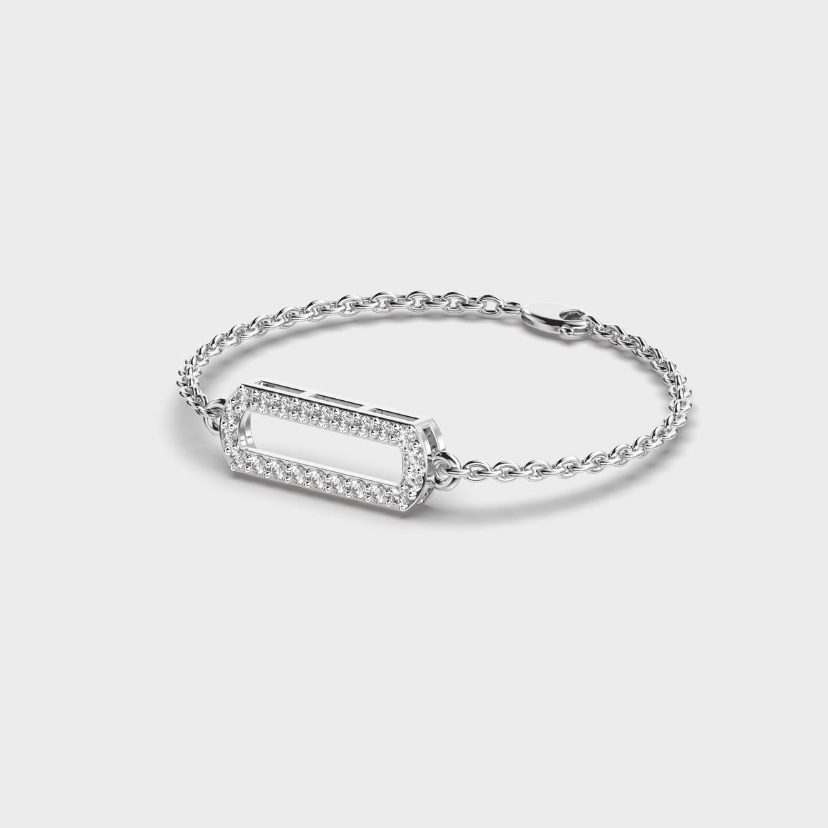 Delicate Diamond Chain Bracelet