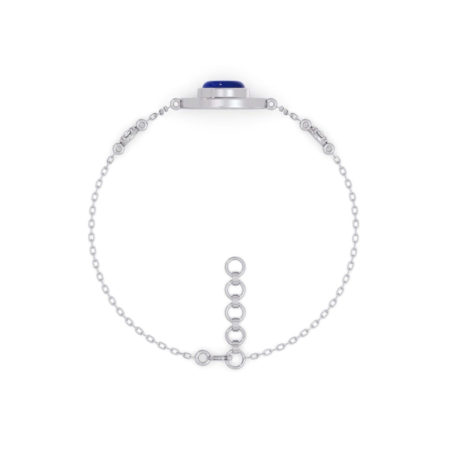 Lumiere Evil-Eye Diamond Chain Bracelet