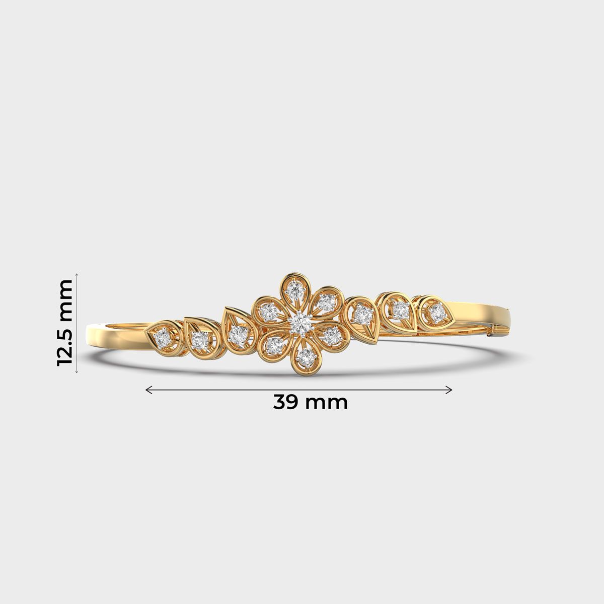 Kiss Me Blossom Diamond Bracelet