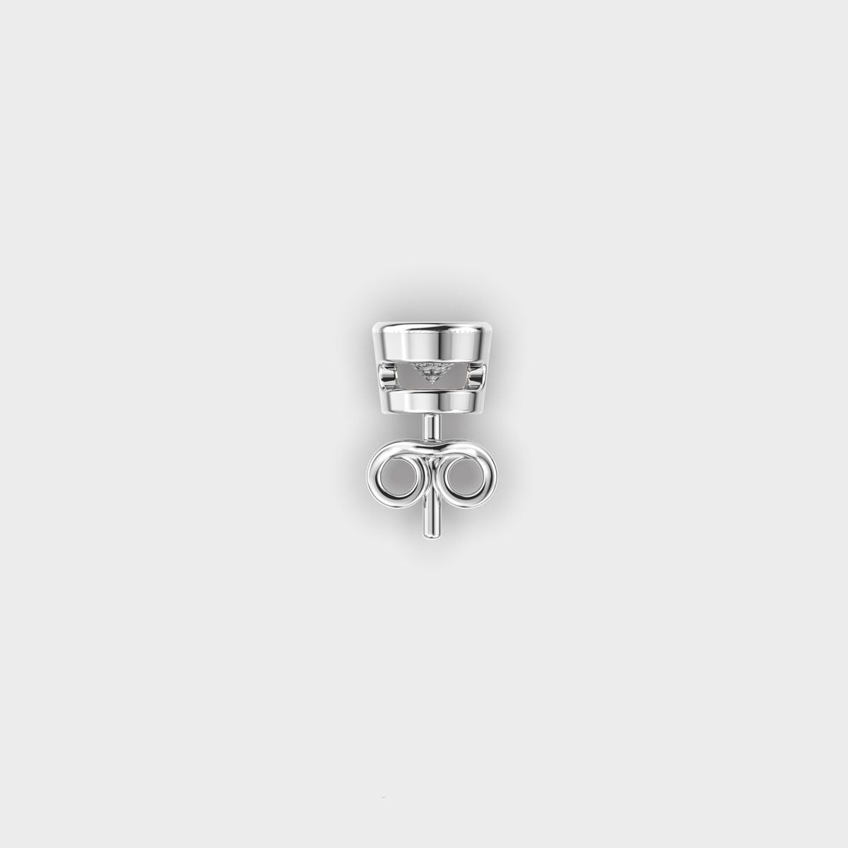Appeal Round Diamond Stud For Men