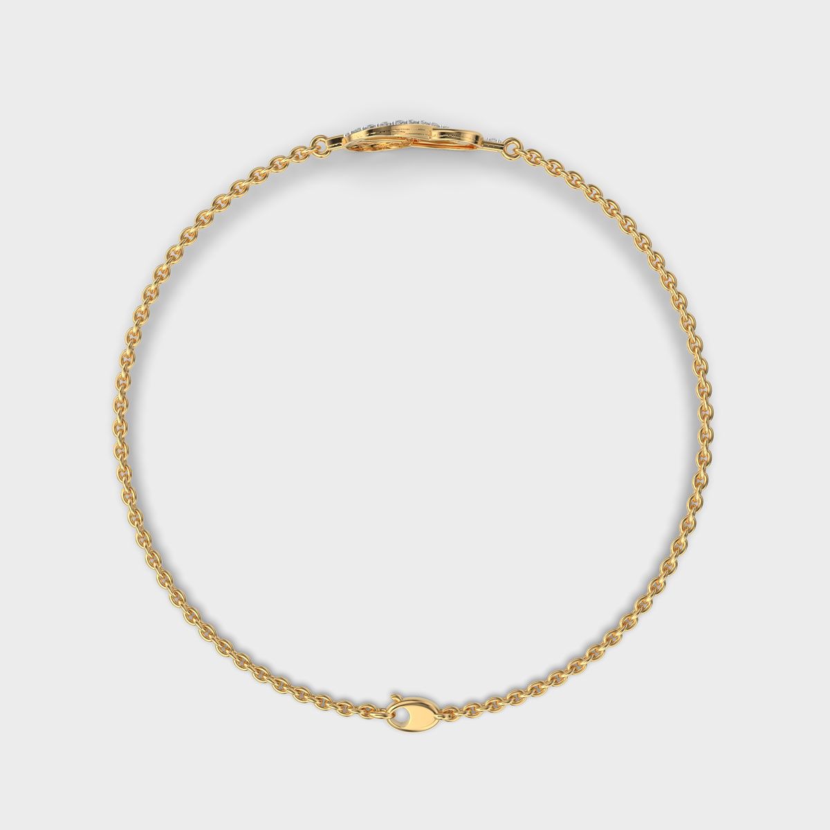Reef Infinity Knot Diamond Bracelet