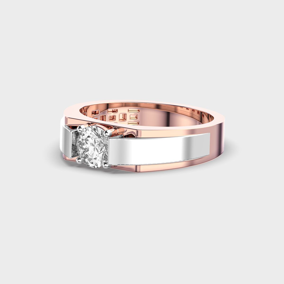 King's Honour Diamond Band Ring - View 2