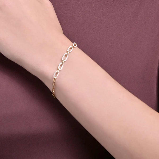 Pureline Link Line Diamond Bracelet
