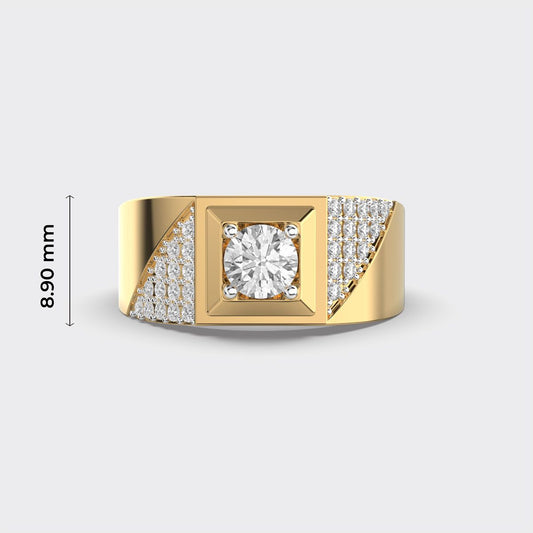 Sync Point Diamond Ring - View 5