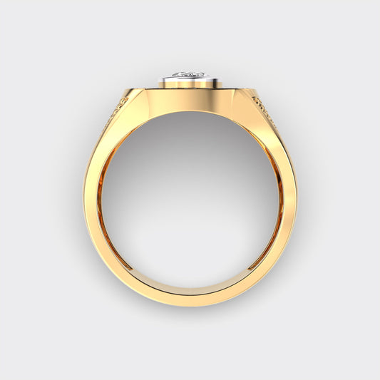 Heritage Crest Diamond Ring - View 13