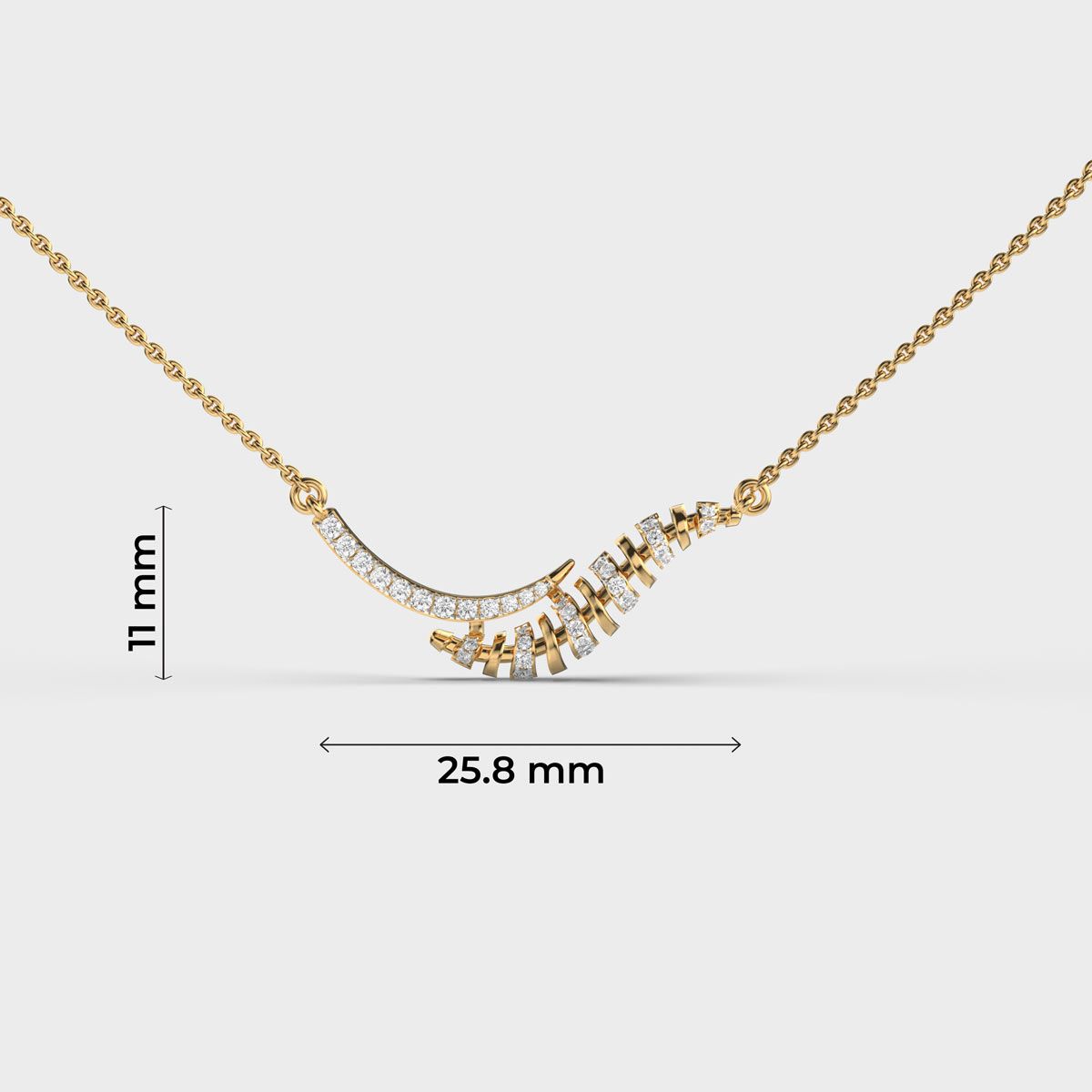 All That Shines Diamond Necklace