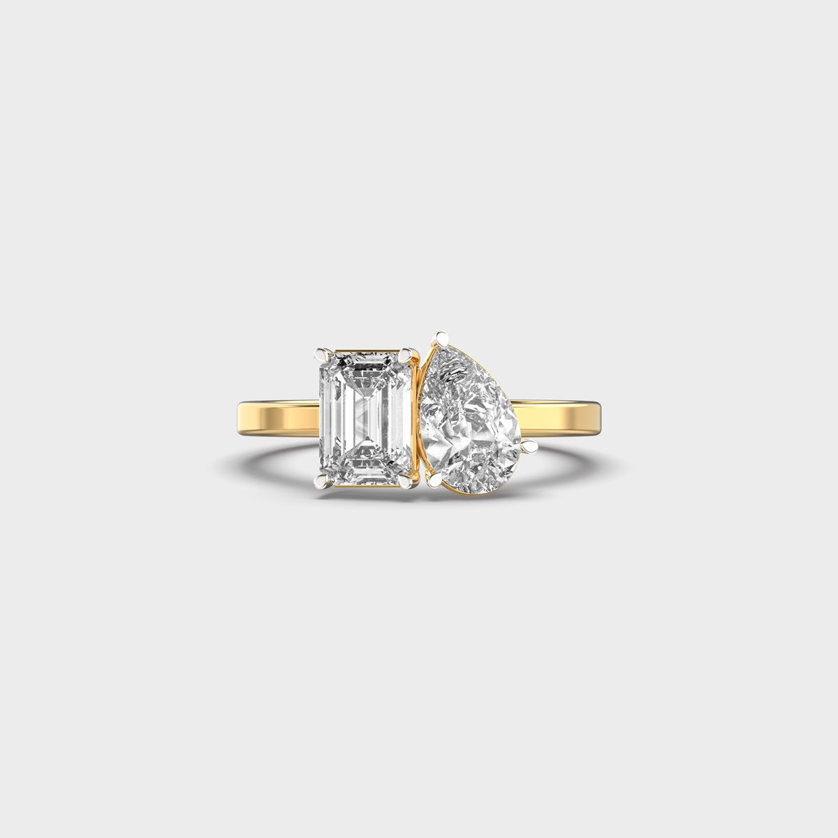 Just The Two Of Us Diamond Ring - View 1