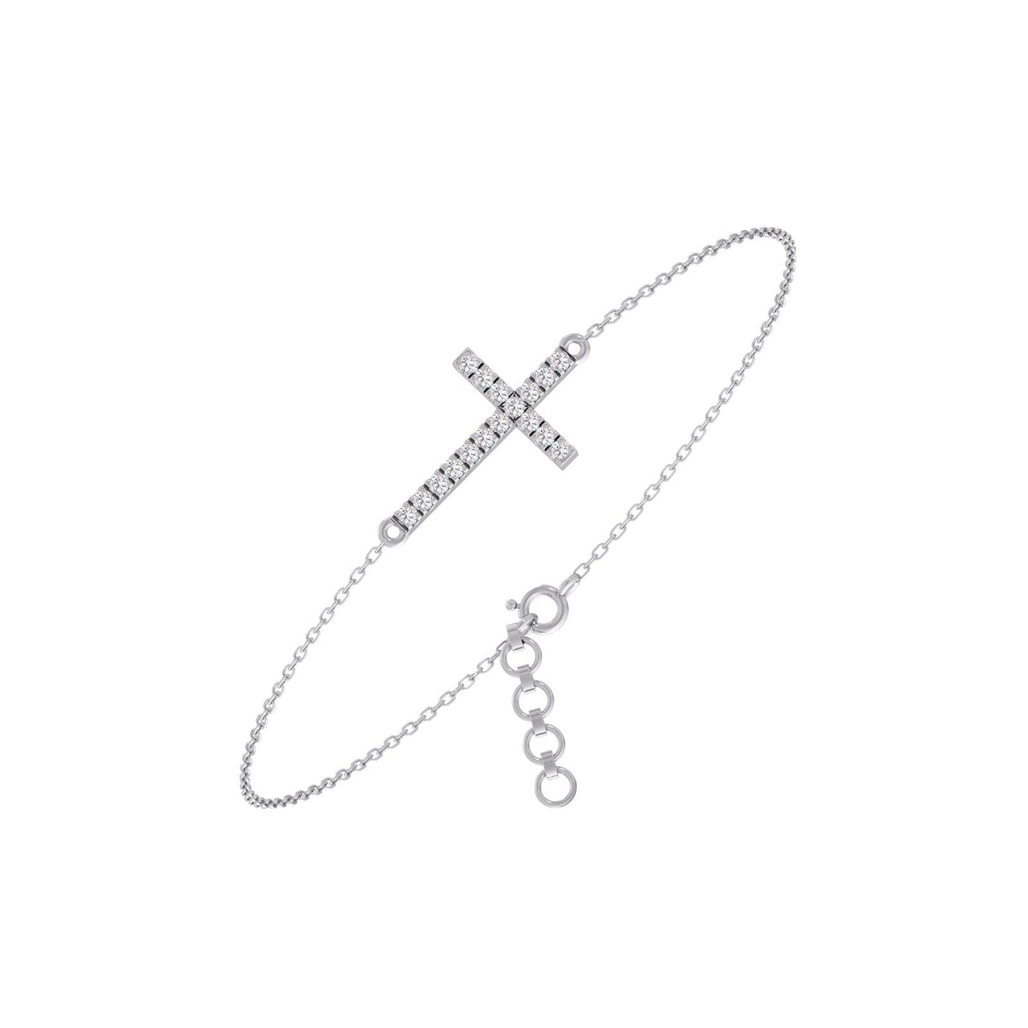 Serenity Cross Chain Bracelet