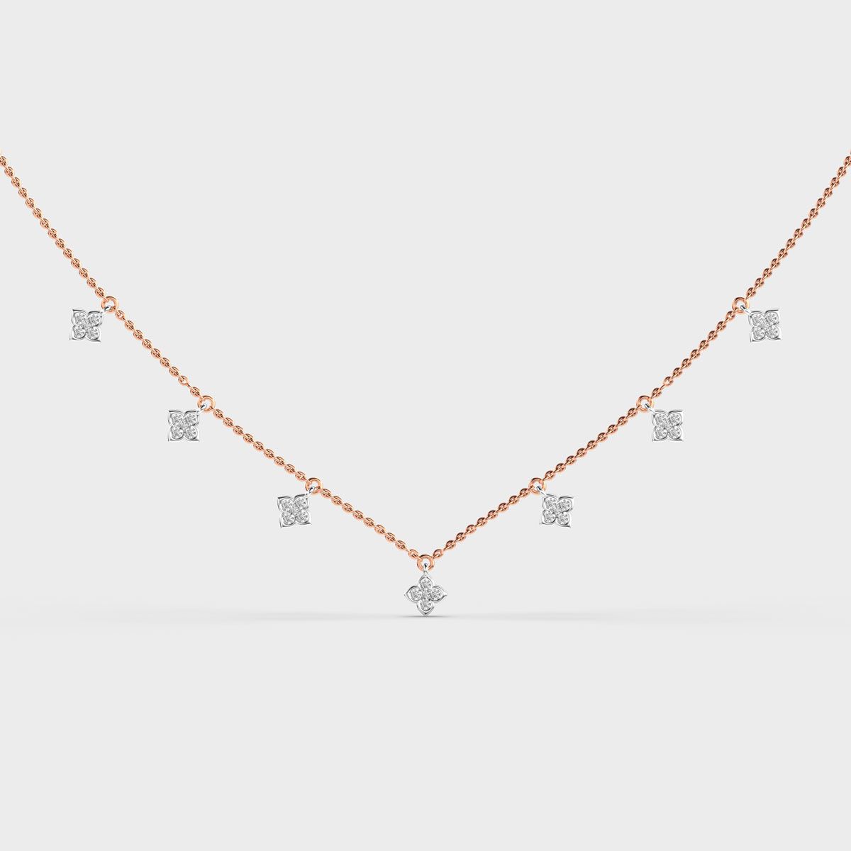 Constellation of Winter Diamond Necklace