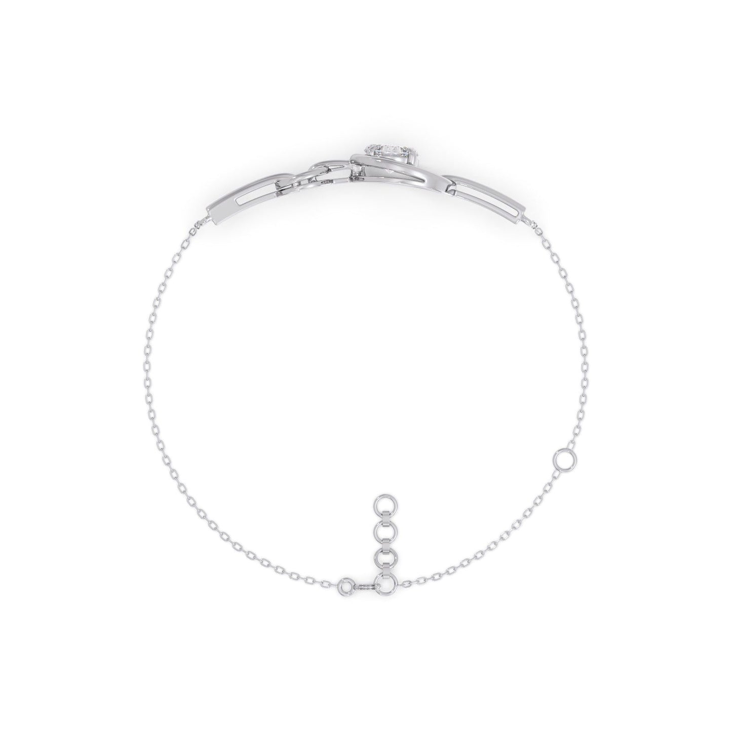 Portuguese Orbit Chain Bracelet
