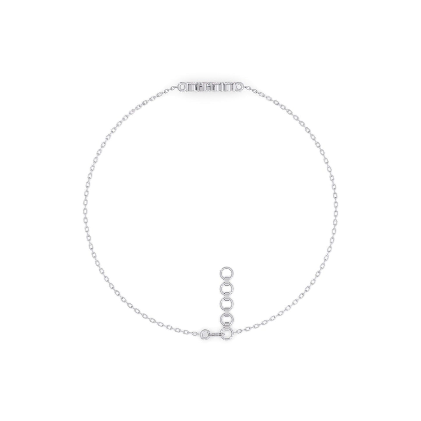 Linear Spark Chain Bracelet