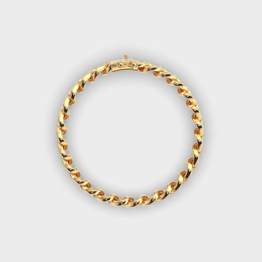 Chain of Love Diamond Cluster Bracelet