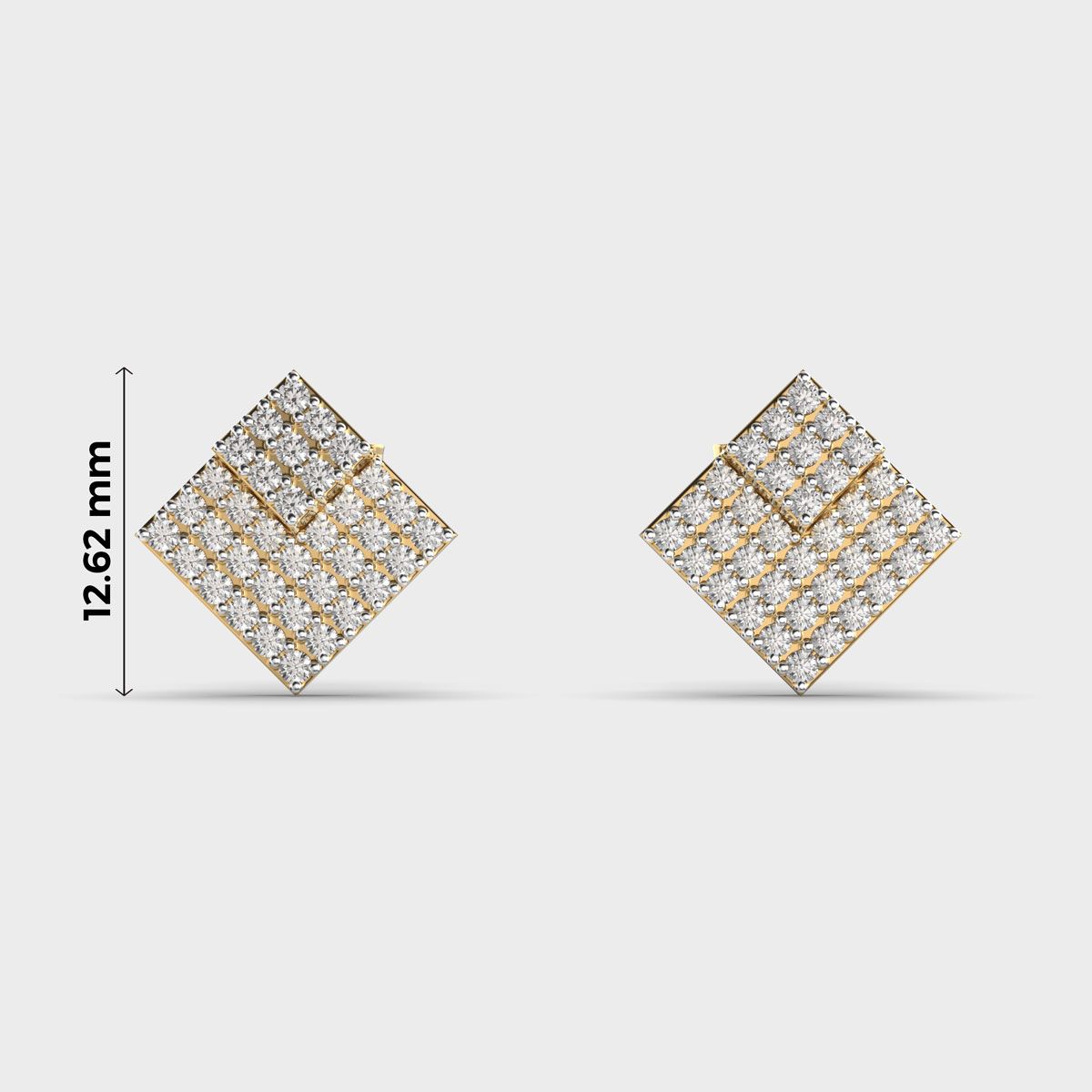 Magic Square Diamond Studs